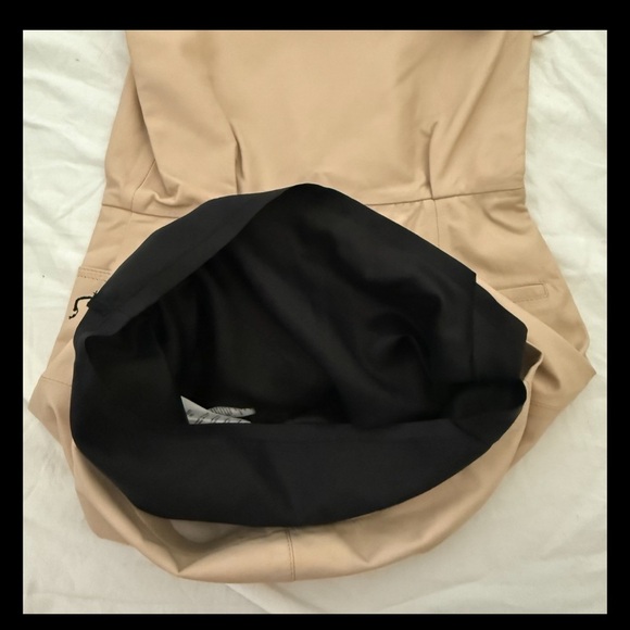 Iro Charlott Mini Dress Lamb Leather Is Size 8 Uk 38 - Picture 12 of 13